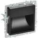 Подсветка светодиодная BRITE встраив. ПЛ20-БрЧ механизм черн. IEK BR-FL20-K02