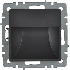 Подсветка светодиодная BRITE встраив. ПЛ20-БрЧ механизм черн. IEK BR-FL20-K02