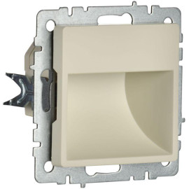 Подсветка светодиодная BRITE встраив. ПЛ20-БрКр механизм беж. IEK BR-FL20-K10