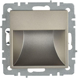 Подсветка светодиодная BRITE встраив. ПЛ20-БрШ механизм шампань IEK BR-FL20-K37