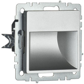 Подсветка светодиодная BRITE встраив. ПЛ20-БрА механизм алюм. IEK BR-FL20-K47