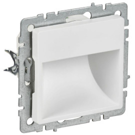 Подсветка светодиодная BRITE ПЛ20-БрАБ встраив. механизм арктич. бел. IEK BR-FL20-K91