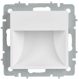 Подсветка светодиодная BRITE ПЛ20-БрАБ встраив. механизм арктич. бел. IEK BR-FL20-K91