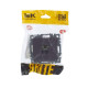 Розетка компьютерная СП RJ45 кат.5E BRITE РК10-БрС механизм сталь IEK BR-K10-1-K46