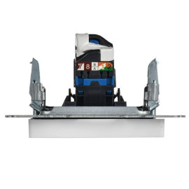 Розетка компьютерная СП BRITE РК10-БрАБ RJ45 кат.5E механизм арктич. бел. IEK BR-K10-1-K91