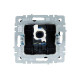Розетка компьютерная СП RJ45 кат.6 BRITE РК11-БрС механизм сталь IEK BR-K10-2-K46