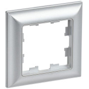Рамка 1-м BRITE РУ-1-Бр алюм./алюм. IEK BR-M12-12-K47