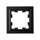 Рамка 1-м IP44 BRITE РУ-1-БрЧ-44 черн. IEK BR-M12-44-K02