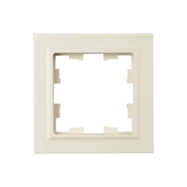 Рамка 1-м IP44 BRITE РУ-1-БрКр-44 беж. IEK BR-M12-44-K10