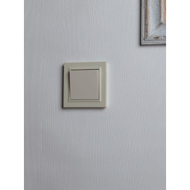 Рамка 1-м IP44 BRITE РУ-1-БрКр-44 беж. IEK BR-M12-44-K10