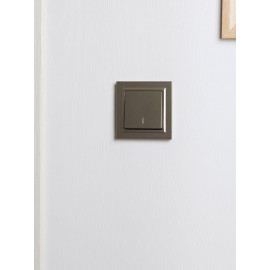 Рамка 1-м IP44 BRITE РУ-1-БрШ-44 шампань IEK BR-M12-44-K37