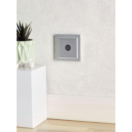 Рамка 1-м IP44 BRITE РУ-1-БрА-44 алюм. IEK BR-M12-44-K47