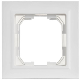 Рамка 1-м BRITE РУ-1-БрАБ-44 IP44 арктич. бел. IEK BR-M12-44-K91
