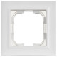 Рамка 1-м BRITE РУ-1-БрАБ-44 IP44 арктич. бел. IEK BR-M12-44-K91