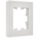 Рамка 1-м BRITE РУ-1-Бр бел. рифленый IEK BR-M12-51-K01