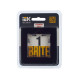 Рамка 1-м BRITE РУ-1-2-БрЧ стекло черн. IEK BR-M12-G-K02