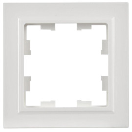 Рамка 1-м BRITE РУ-1-БрБ бел. IEK BR-M12-K01