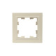 Рамка 1-м BRITE РУ-1-БрКр беж. IEK BR-M12-K10