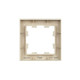 Рамка 1-м BRITE РУ-1-БрКр беж. IEK BR-M12-K10
