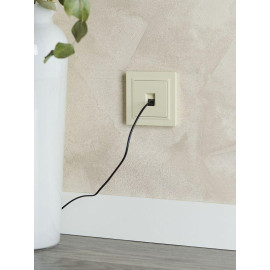 Рамка 1-м BRITE РУ-1-БрКр беж. IEK BR-M12-K10