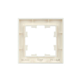 Рамка 1-м BRITE РУ-1-БрЖ жемчуж. IEK BR-M12-K36