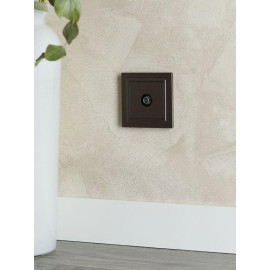 Рамка 1-м BRITE РУ-1-БрТБ бронза IEK BR-M12-K45