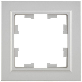 Рамка 1-м BRITE РУ-1-БрА алюм. IEK BR-M12-K47