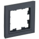Рамка 1-м BRITE РУ-1-БрГ графит IEK BR-M12-K53
