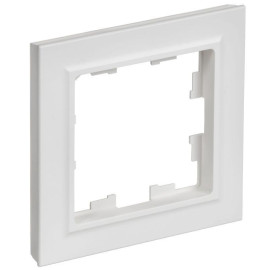 Рамка 1-м BRITE РУ-1-БрАБ арктич. бел. IEK BR-M12-K91