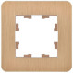 Рамка 1-м BRITE РУ-1-1-Бр метал. шампань RE AL IEK BR-M12-M-21-K37