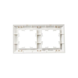 Рамка 2-м BRITE РУ-2-Бр бел./бел. IEK BR-M22-12-K01