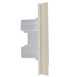 Рамка 2-м IP44 BRITE РУ-2-БрКр-44 беж. IEK BR-M22-44-K10