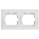 Рамка 2-м BRITE РУ-2-БрАБ-44 IP44 арктич. бел. IEK BR-M22-44-K91