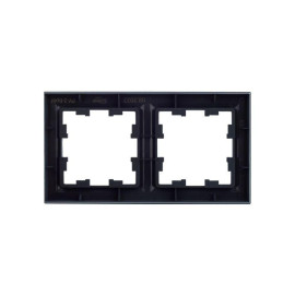 Рамка 2-м BRITE РУ-2-БрМ маренго IEK BR-M22-K35