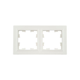 Рамка 2-м BRITE РУ-2-БрЖ жемчуж. IEK BR-M22-K36