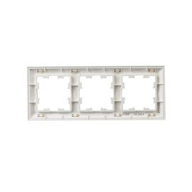 Рамка 3-м BRITE РУ-3-Бр бел./бел. IEK BR-M32-12-K01