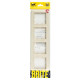 Рамка 4-м BRITE РУ-4-БрКр беж. IEK BR-M42-K10