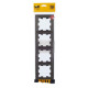 Рамка 4-м BRITE РУ-4-БрТБ бронза IEK BR-M42-K45