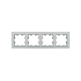 Рамка 4-м BRITE РУ-4-БрА алюм. IEK BR-M42-K47