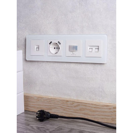 Датчик движения BRITE ДС10-1-БрБ механизм бел. IEK BR-MS10-N-150-05-K01