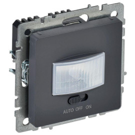 Датчик движения BRITE ДС10-1-БрГ механизм графит IEK BR-MS10-N-150-05-K53