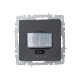 Датчик движения BRITE ДС10-1-БрГ механизм графит IEK BR-MS10-N-150-05-K53