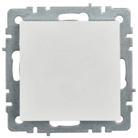 Заглушка с суппортом BRITE МЗ10-БрБ механизм бел. IEK BR-PL10-K01