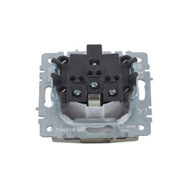 Розетка BRITE РСбш10-3-44-БрШ 16А IP44 с заземл. защ. шторки с крышкой механизм шампань IEK BR-R16-16-44-K37