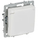 Розетка BRITE РСбш10-3-44-БрАБ 16А IP44 с заземл. защ. шторки с крышкой механизм арктич. бел. IEK BR-R16-16-44-K91