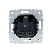 Розетка BRITE РСбш10-3-БрЧ 16А IP20 с заземл. защ. шторки с крышкой механизм черн. IEK BR-R16-16-K02