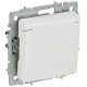 Розетка BRITE РСбш10-3-БрАБ 16А IP20 с заземл. защ. шторки с крышкой механизм арктич. бел. IEK BR-R16-16-K91