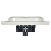 Розетка 2-м СП BRITE РС12-3-БрБ 16А в сборе с заземл. без защ. шторок бел. IEK BR-R21-16-K01-F