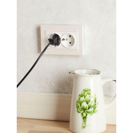 Розетка 2-м СП BRITE РС12-3-БрЖ 16А в сборе с заземл. без защ. шторок жемчуж. IEK BR-R21-16-K36-F