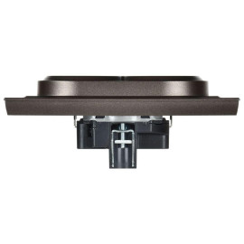 Розетка 2-м СП BRITE РС12-3-БрТБ 16А в сборе с заземл. без защ. шторок бронза IEK BR-R21-16-K45-F